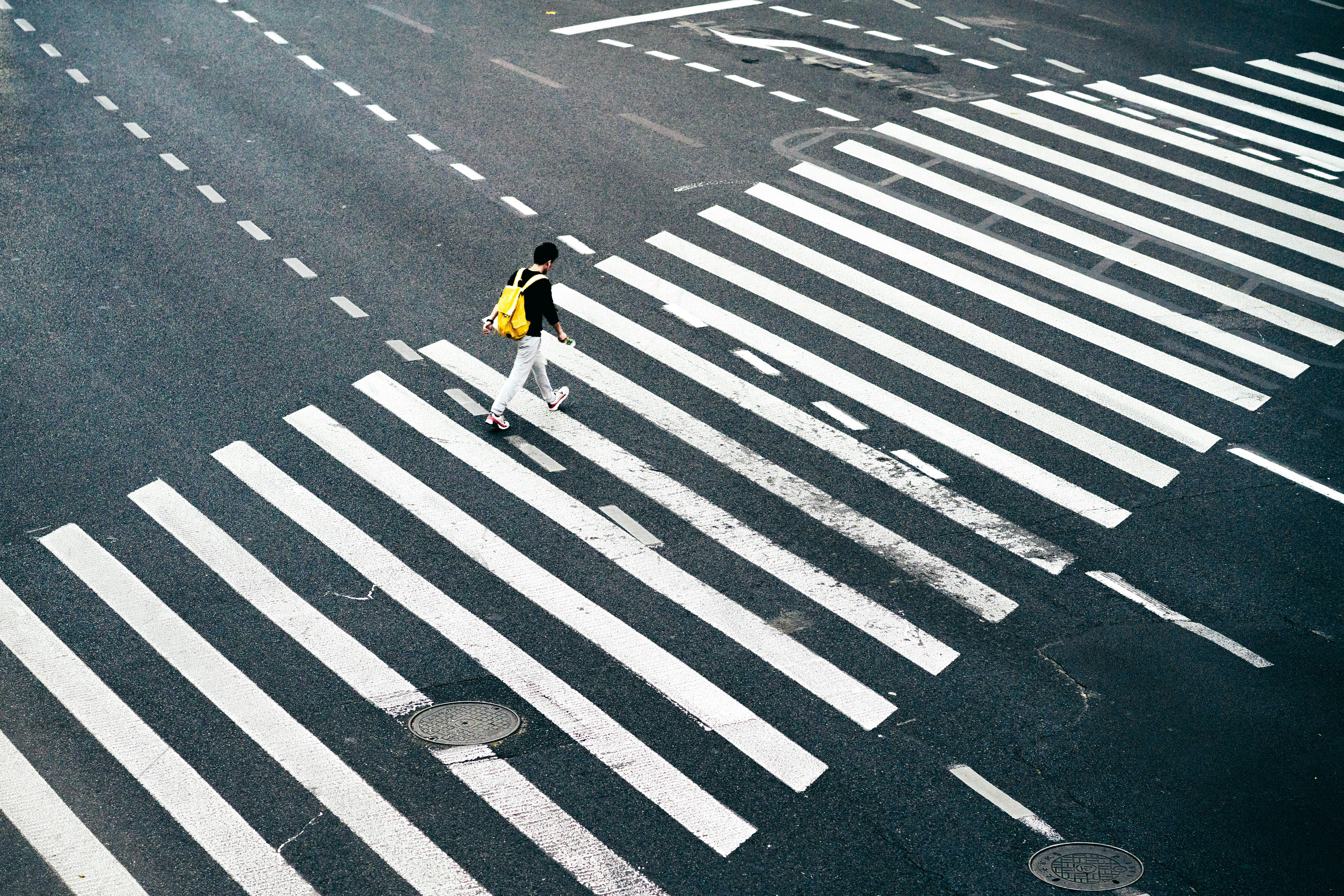 Pedestrian and road environment